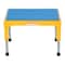 Vestil Adj. Steel Stand, 10-1/2-16-1/2 H, 19 x 24, 10.5 Overall Height, Steel, Yellow AHT-H-1924 - alternate 6